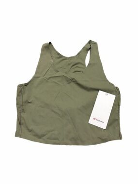 NWT Lululemon Fast and Free Tank Top *Light (Bay Leaf) Size L